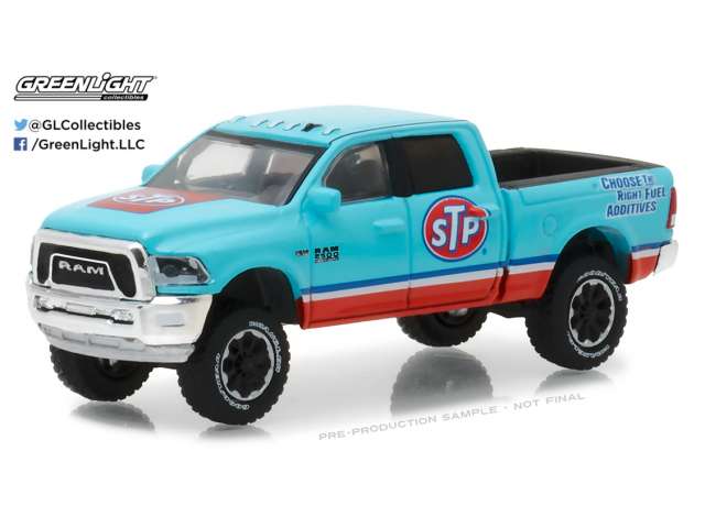 1/64 GREENLIGHT 41040-F RUNNING ON EMPTY SERIES 4 2017 RAM 2500 POWER WAGON STP