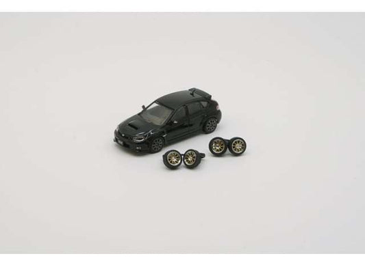 1/64 BM CREATIONS 64B0112 2009 SUBARU IMPREZA WRX BLACK