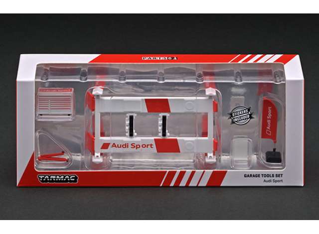 1/64 TARMAC T64A-001-AS GARAGE TOOLS SET AUDI SPORT