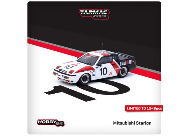 1/64 TARMAC TC-T64-055-85MGP10 1985 MITSUBISHI STARION #10 MICHAEL LIEU MACAU GUIA RACE