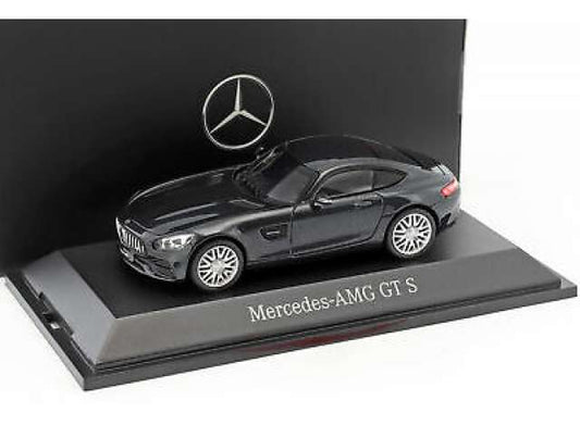 1/43 DEALER MODEL B66960435 MERCEDES AMG GT S MAGNETITE BLACK METALLIC