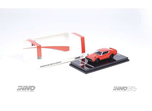 1/64 INNO64 IN64-KPGC110-RED NISSAN SKYLINE 2000 GT-R (KPGC110) RED