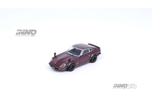 1/64 INNO64 IN64-240ZG-MAROON NISSAN FAIRLADY 240ZG (HS30) MAROON