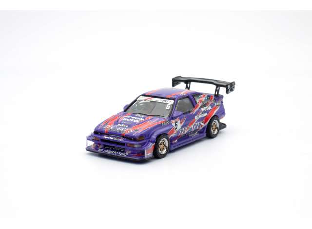 1/64 INNO64 IN64-AE86N2-TECART TOYOTA SPRINTER TRUENO AE86 N2 PROJECT BY TEC-ART`S, PURPLE/RED/WHITE