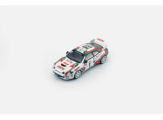 PRE ORDER STOCKS DUE MARCH / APRIL 2025 1/64 BM CREATIONS 64B0416 1995 TOYOTA CELICA ST205 #1 CASTROL TOUR DE CORSE RALLYE DE FRANCE