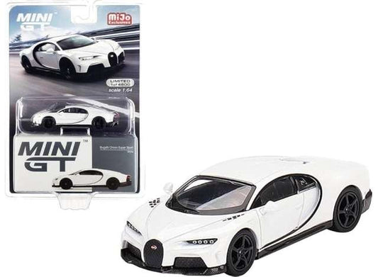 1/64 MINI GT MGT00440MJ BUGATTI CHIRON SUPER SPORT, WHITE