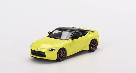 1/64 MINI GT MGT00415-CH NISSAN Z PROTO SPEC 2023 IKAZUCHI YELLOW LHD