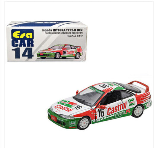 THIS ITEM IS AVAILABLE TO ORDER FROM OUR SUPPLIER - 1/64 ERA CAR ECHA22DC21401 HONDA INTEGRA TYPE-R DC2 HONDASUOER SUPER N1 ENDURANCE RACE LIVERY