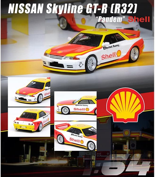 1/64 INNO64 IN64-R32P-SHELL SHELL NISSAN SKYLINE GT-R (R32) PANDEM ROCKET BUNNY