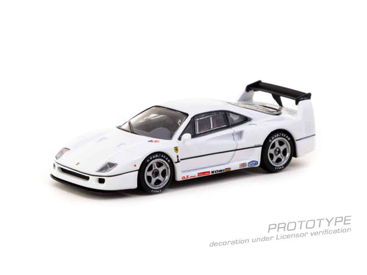 1/64 TARMAC x IXO T64R-076-WH FERRAI F40 WHITE