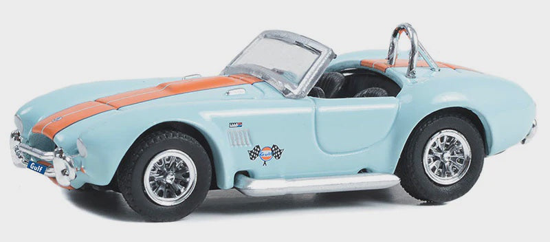 1/64 GREENLIGHT GL41135-A GULF OIL SPECIAL EDITION SERIES 1 1965 SHELBY COBRA 427 S/C