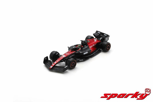 1/64 SPARK Y282 2023 ALFA ROEMO F1 TEAM KICK C43 #24 ZHOU GUANYU AUSTRALIAN GP