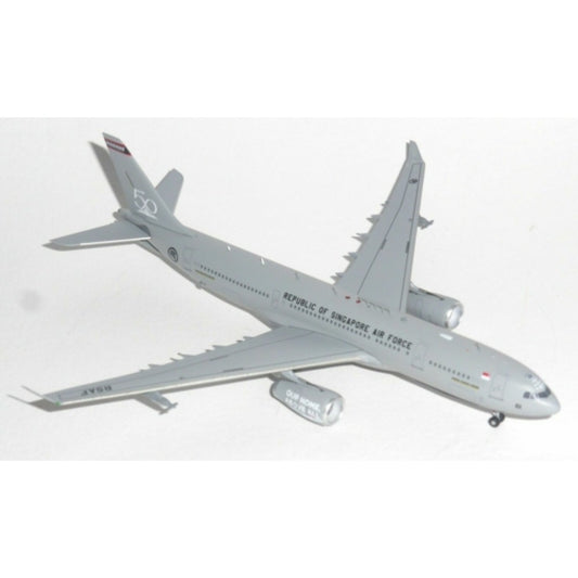 THIS ITEM IS AVAILABLE TO ORDER FROM OUR SUPPLIER - 1/400 AVIATION 400 AV4MRTTRSAF50 SINGAPORE - AIR FORCE AIRBUS A330-243MRTT 761 WITH STAND