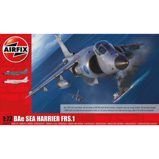 THIS ITEM IS AVAILABLE TO ORDER FROM OUR SUPPLIER - 1/72 AIRFIX AX04051A BAE SEA HARRIER FRS1 (PLASTIC KIT)