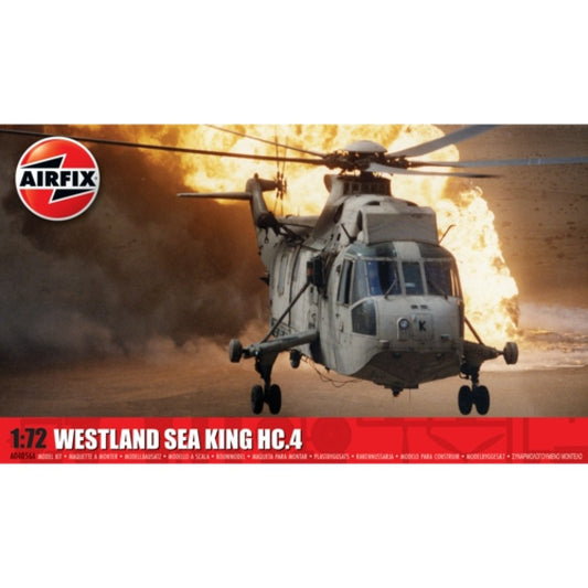 THIS ITEM IS AVAILABLE TO ORDER FROM OUR SUPPLIER - 1/72 AIRFIX AX04056A WESTLAND SEA KING HC.4 (PLASTIC KIT)