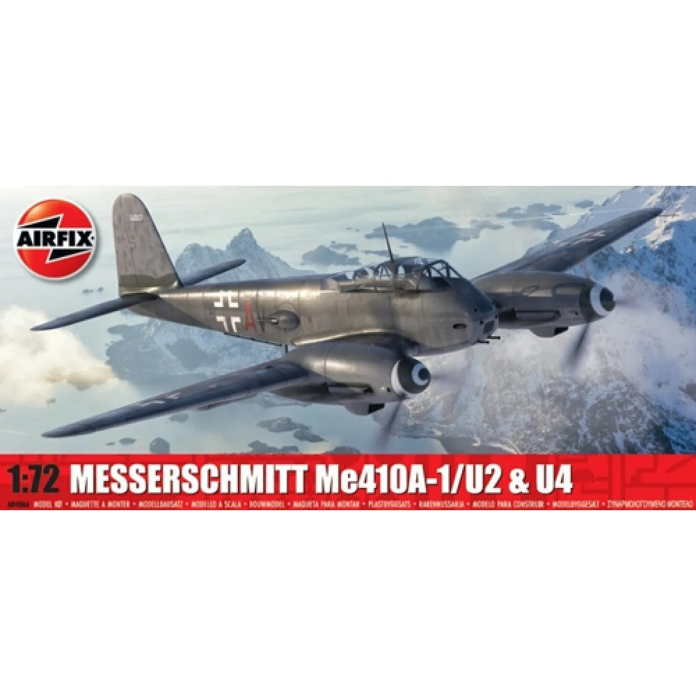 THIS ITEM IS AVAILABLE TO ORDER FROM OUR SUPPLIER - 1/72 AIRFIX AX04066 MESSERSCHMITT ME410A-1/U2 AND U4 (PLASTIC KIT)