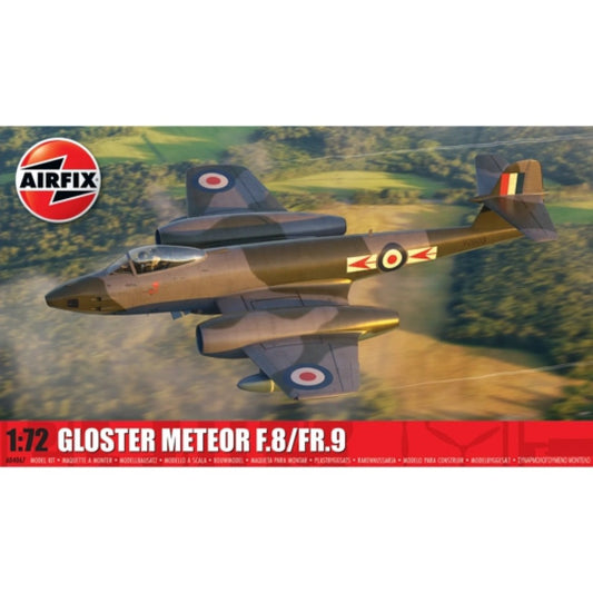 THIS ITEM IS AVAILABLE TO ORDER FROM OUR SUPPLIER - 1/72 AIRFIX AX04067 GLOSTER METEOR F.8/FR.9 (PLASTIC KIT)