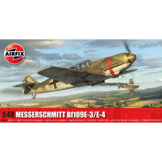 THIS ITEM IS AVAILABLE TO ORDER FROM OUR SUPPLIER - 1/48 AIRFIX AX05120C MESSERSCHMITT BF109E-3/E-4 (PLASTIC KIT)