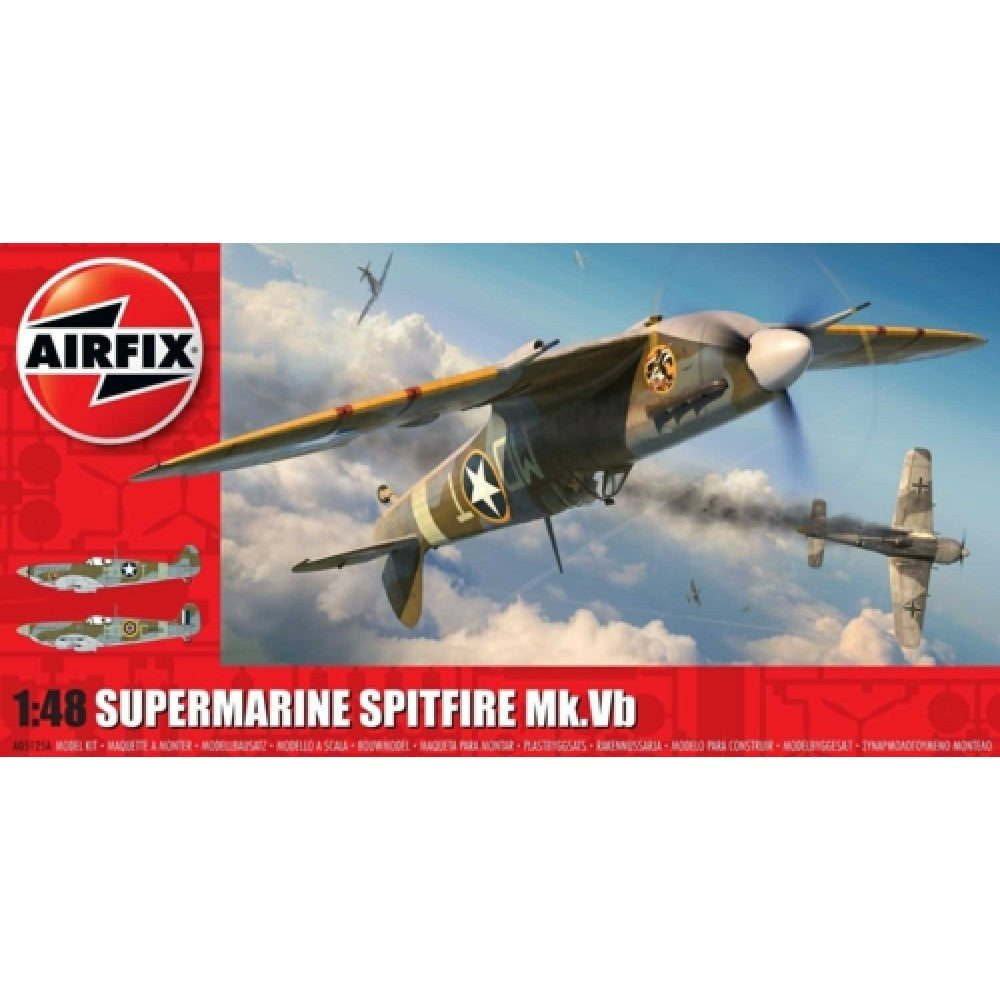 THIS ITEM IS AVAILABLE TO ORDER FROM OUR SUPPLIER - 1/48 AIRFIX AX05125A SUPERMARINE SPITFIRE MK.VB (PLASTIC KIT)