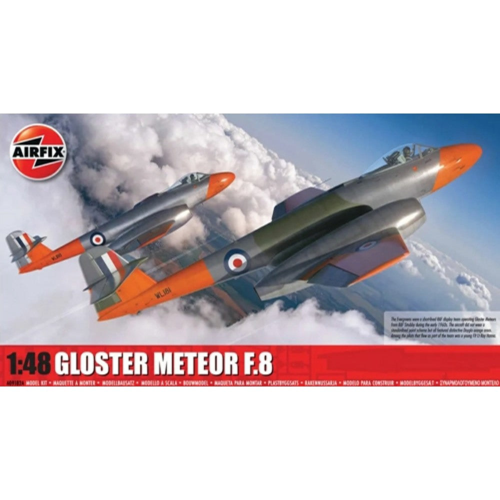 THIS ITEM IS AVAILABLE TO ORDER FROM OUR SUPPLIER - 1/48 AIRFIX AX09182A GLOSTER METEOR F.8 (PLASTIC KIT)