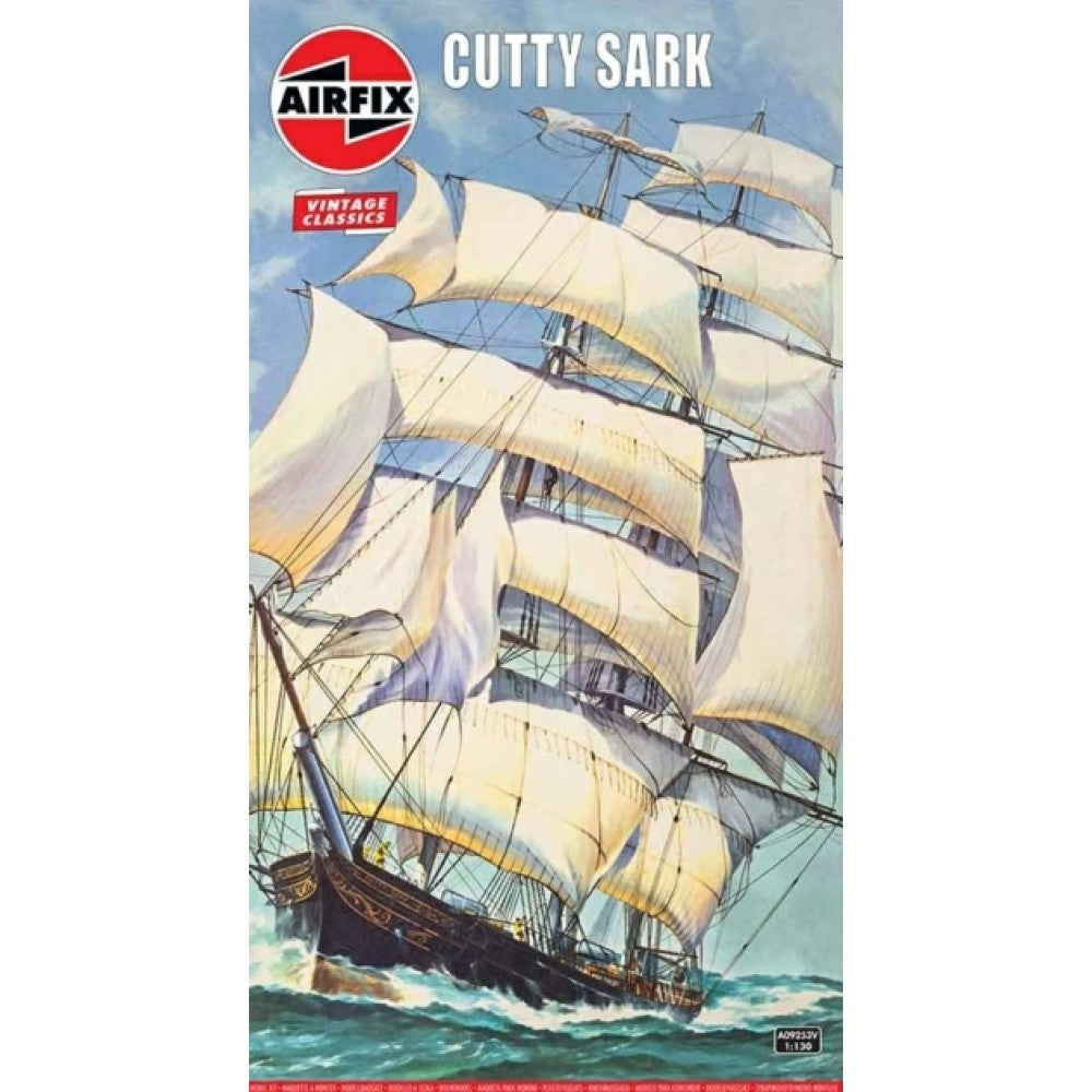 THIS ITEM IS AVAILABLE TO ORDER FROM OUR SUPPLIER - 1/130 AIRFIX AX09253V CUTTY SARK (PLASTIC KIT)