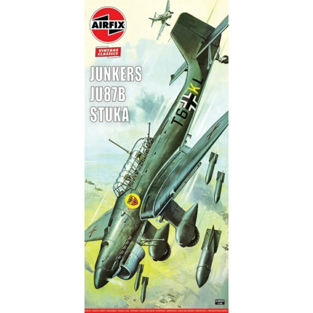 THIS ITEM IS AVAILABLE TO ORDER FROM OUR SUPPLIER - 1/24 AIRFIX AX18002V JUNKERS JU87B STUKA (PLASTIC KIT)