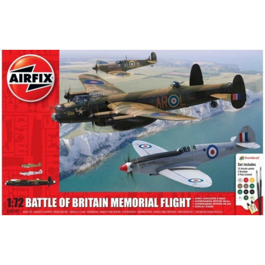 THIS ITEM IS AVAILABLE TO ORDER FROM OUR SUPPLIER - 1/72 AIRFIX AX50182 BATTLE OF BRITAIN MEMORIAL FLIGHT (PLASTIC KIT)