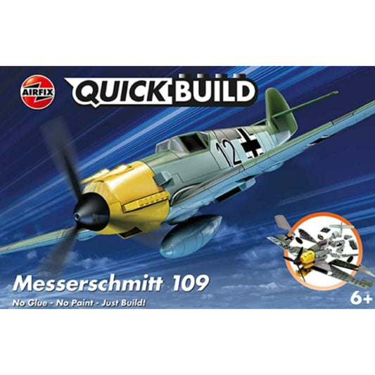 THIS ITEM IS AVAILABLE TO ORDER FROM OUR SUPPLIER - NA AIRFIX AXJ6001 MESSERSCHMITT BF109E QUICK BUILD (PLASTIC KIT)