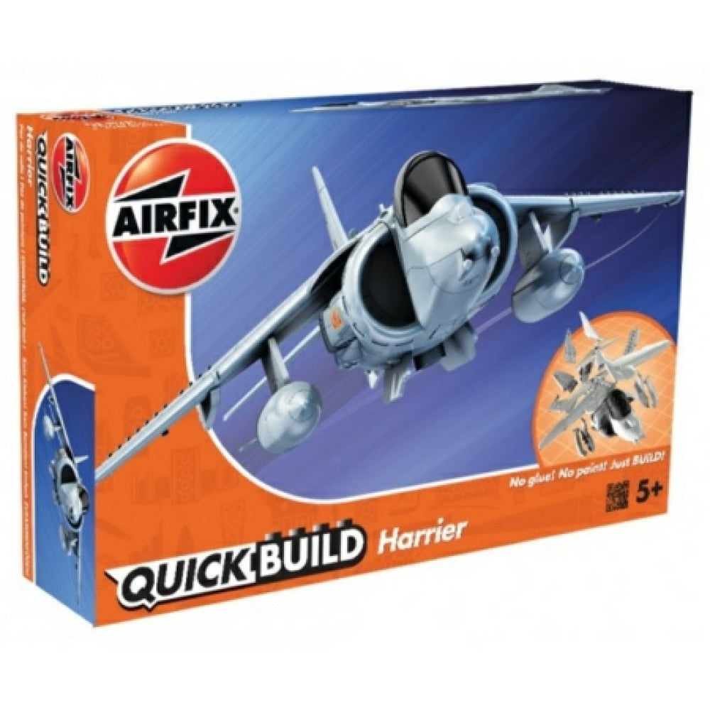 THIS ITEM IS AVAILABLE TO ORDER FROM OUR SUPPLIER - NA AIRFIX AXJ6009 HARRIER QUICK BUILD (PLASTIC KIT)