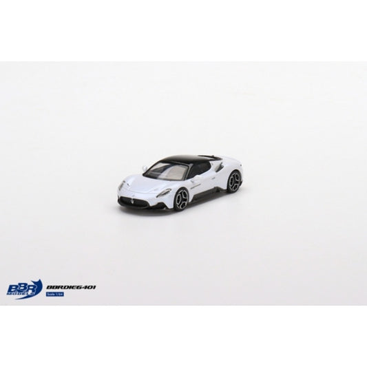 1/64 BBR BBRDIE6401 MASERATI MC20 BIANCO AUDACE