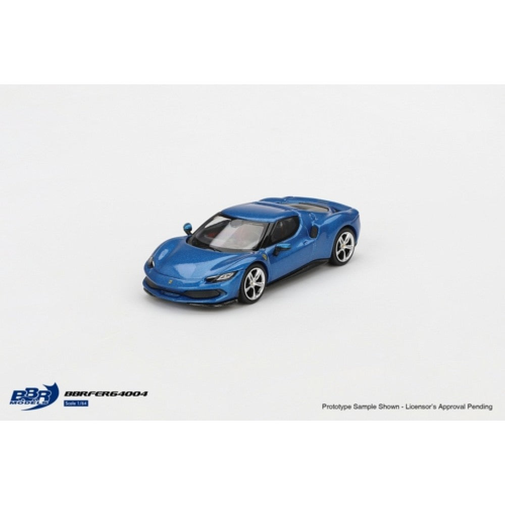 PRE ORDER STOCKS DUE MARCH / APRIL 2025 1/64 BBR BBRFER64004 FERRARI 296 GTB BLU CORSA