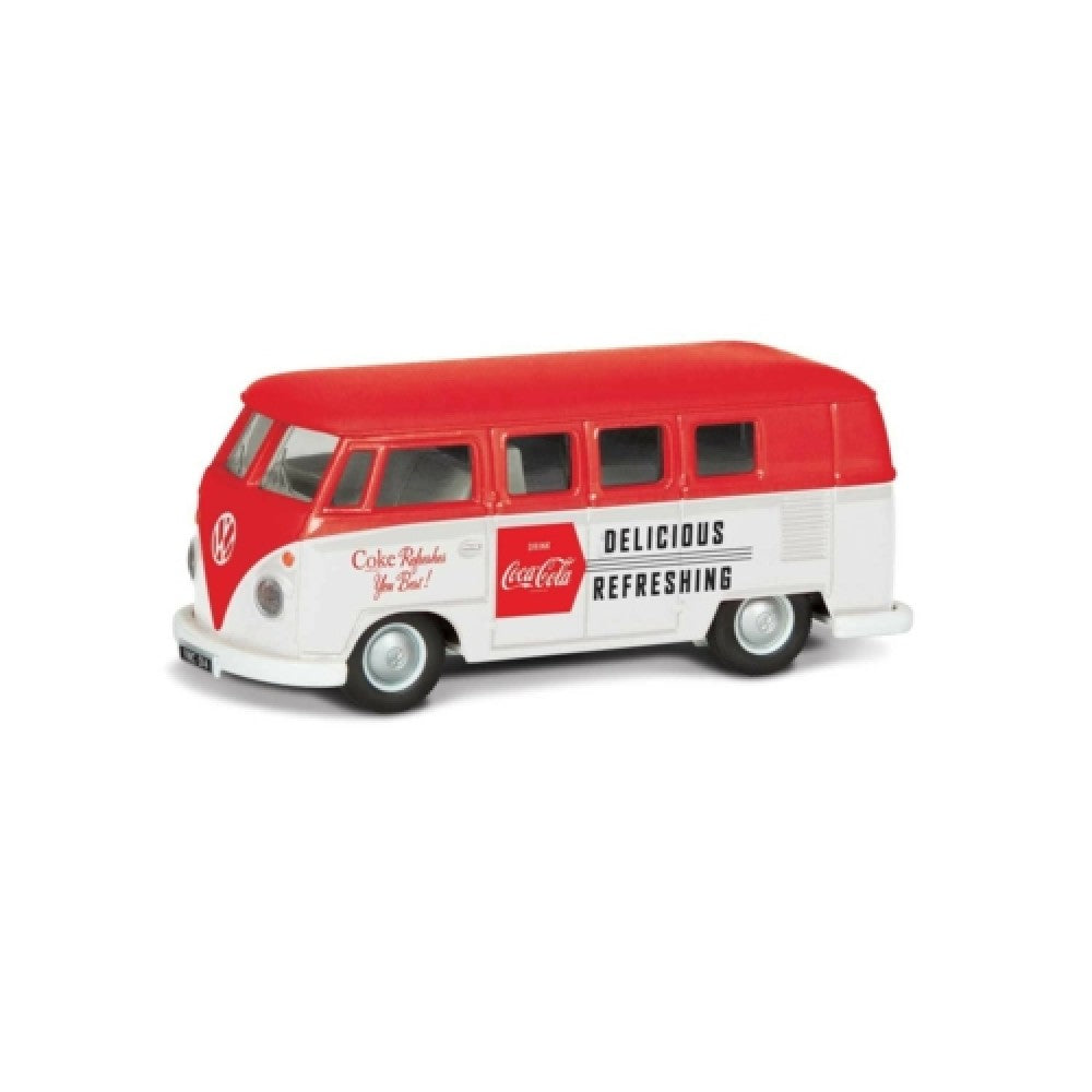 1/43 CORGI CC02733 COCA COLA VOLKSWAGEN CAMPERVAN LATE 1960S