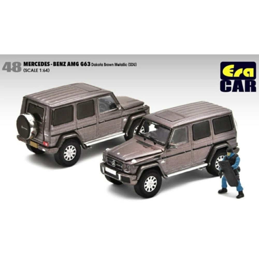 THIS ITEM IS AVAILABLE TO ORDER FROM OUR SUPPLIER - 1/64 ERA CAR ECMB214X4RN48 48 MERCEDES-BENZ G63 - DAKOTA BROWN METALLIC (SDU)