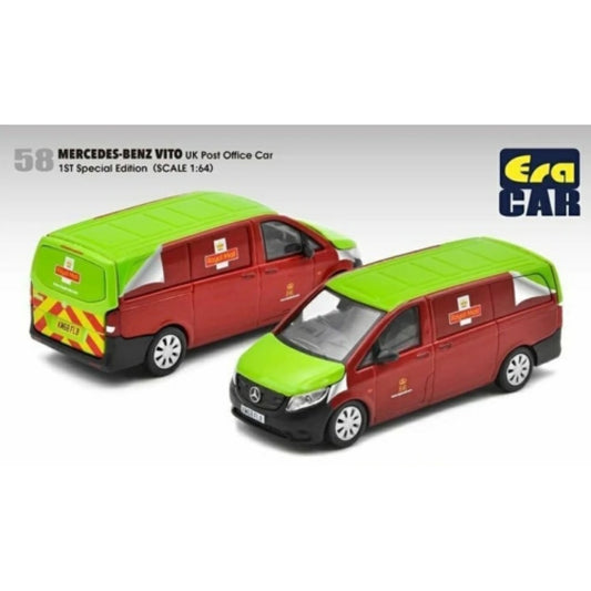 THIS ITEM IS AVAILABLE TO ORDER FROM OUR SUPPLIER - 1/64 ERA CAR ECMB21VITRN3701 58 MERCEDES-BENZ VITO UK POST OFFICE CAR 1ST SPECIAL EDITION