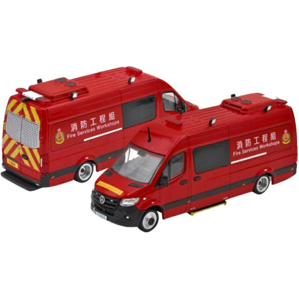 THIS ITEM IS AVAILABLE TO ORDER FROM OUR SUPPLIER - 1/64 ERA CAR ECMB22SPR5101 51 MERCEDES - BENZ SPRINTER HK FIRE SERVICES CAR (WS)