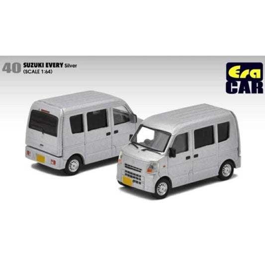 THIS ITEM IS AVAILABLE TO ORDER FROM OUR SUPPLIER - 1/64 ERA CAR ECSU19EVERN40 40 SUZUKI EVERY - SILVER