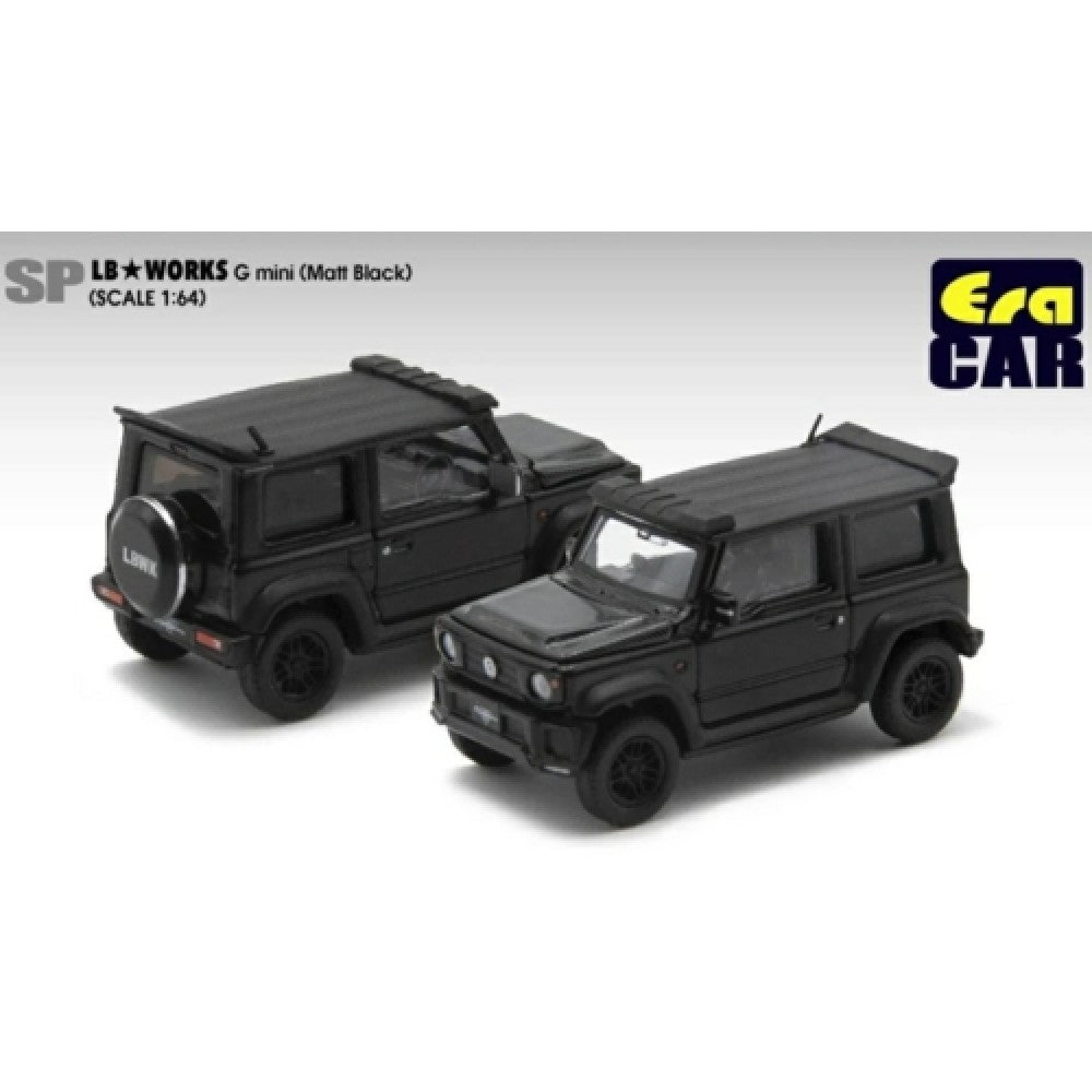 THIS ITEM IS AVAILABLE TO ORDER FROM OUR SUPPLIER - 1/64 ERA CAR ECSU19JSSP21 SP21 LB WORKS - SUZUKI G MINI SP EDITION (MATT BLACK)