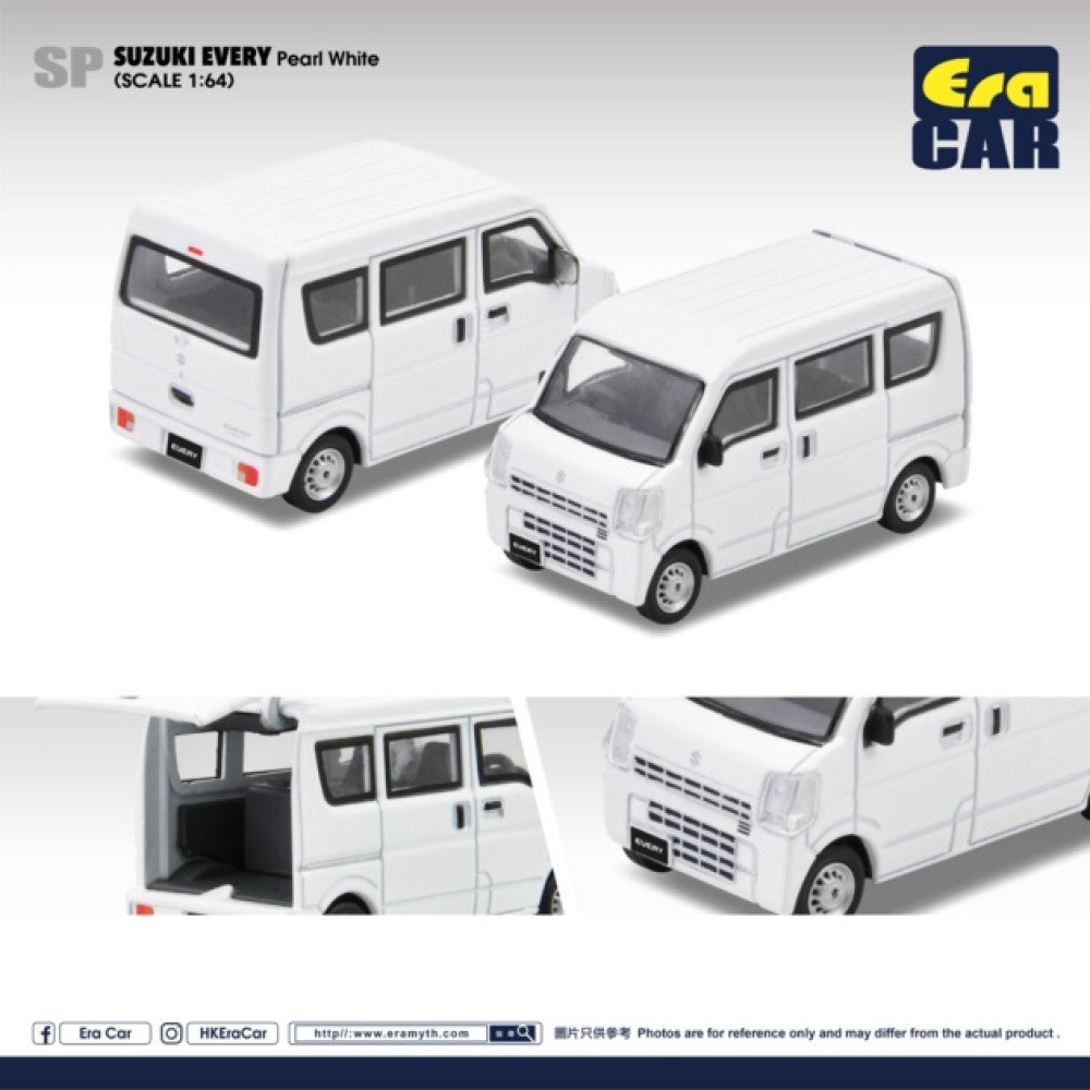 THIS ITEM IS AVAILABLE TO ORDER FROM OUR SUPPLIER - 1/64 ERA CAR ECSU22JSSP120 SP SUZUKI EVERY PEARL WHITE SU22JSSP120