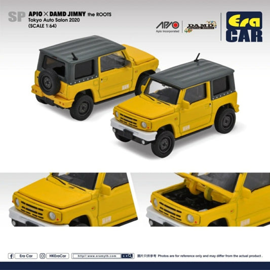 THIS ITEM IS AVAILABLE TO ORDER FROM OUR SUPPLIER - 1/64 ERA CAR ECSU22JSSP123 APIO X DAMD JIMNY THE ROOTS