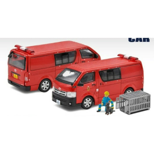 THIS ITEM IS AVAILABLE TO ORDER FROM OUR SUPPLIER - 1/64 ERA CAR ECTO21HI82 82 TOYOTA HIACE HK FIRE VAN (F870)