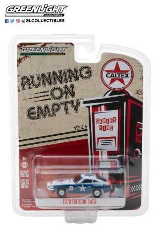 1/64 GREENLIGHT GL41050-E RUNNING ON EMPTY SERIES 5 1970 DATUN 240Z CALTEX