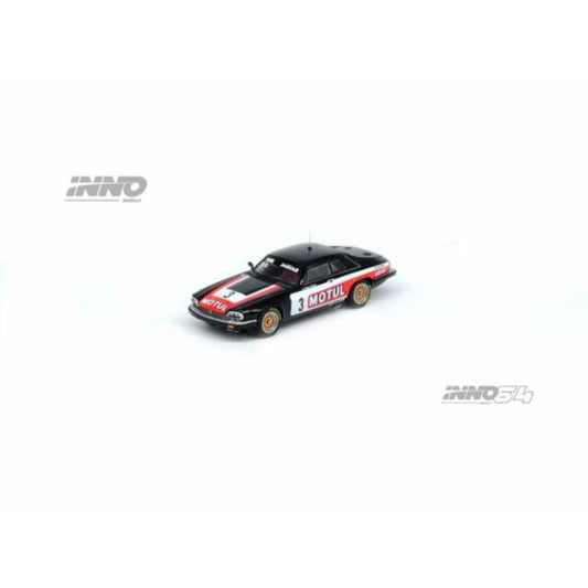 THIS ITEM IS AVAILABLE TO ORDER FROM OUR SUPPLIER - 1/64 INNO64 IN64XJSTWR3 1982 JAGUAR XJ-S NO.3 TWR RACING TEAM MOTUL BLACK