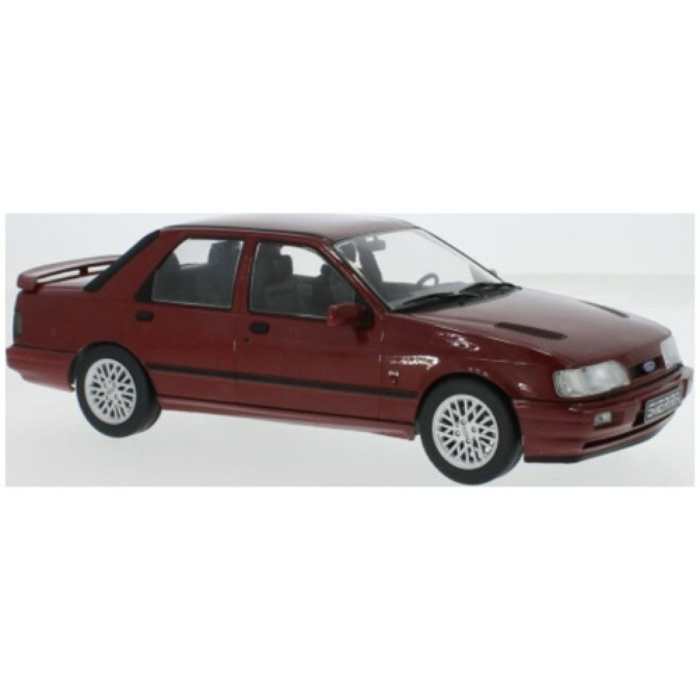 THIS ITEM IS AVAILABLE TO ORDER FROM OUR SUPPLIER - 1/18 MCG MCG18354 FORD SIERRA COSWORTH 4X4 METALLIC DARK RED 1990