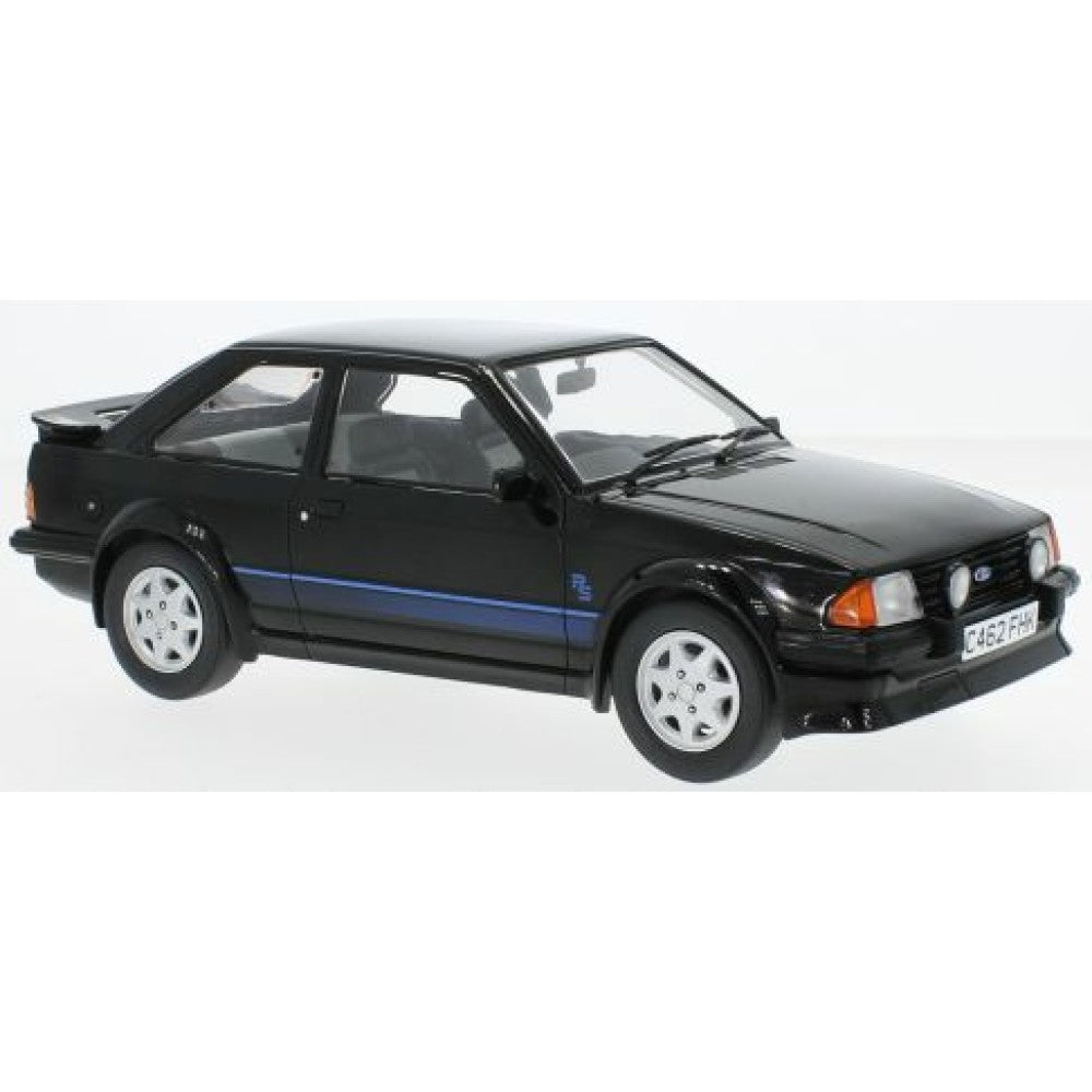 THIS ITEM IS AVAILABLE TO ORDER FROM OUR SUPPLIER - 1/18 MCG MCG18420 FORD ESCORT MK3 RS TURBO BLACK 1985 PRINCESS DIANA CAR