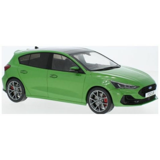 THIS ITEM IS AVAILABLE TO ORDER FROM OUR SUPPLIER - 1/18 MCG MCG18452 FORD FOCUS ST METALLIC GREEN 2022