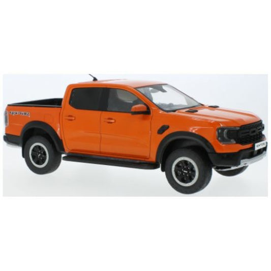 THIS ITEM IS AVAILABLE TO ORDER FROM OUR SUPPLIER - 1/18 MCG MCG18456 FORD RANGER RAPTOR ORANGE 2023