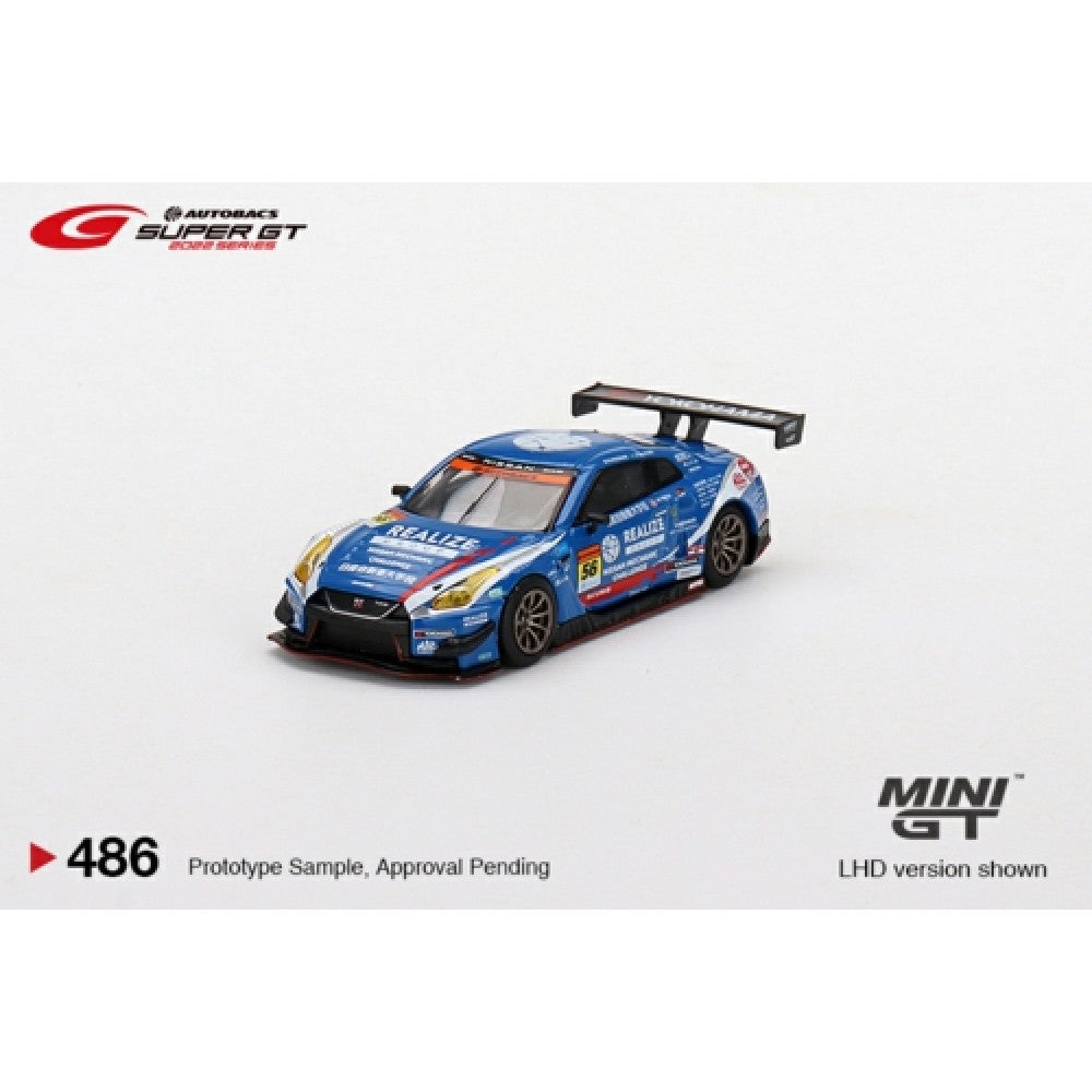 1/64 MINI GT MGT00486-L NISSAN GT-R NISMO GT3 NO56 KONDO RACING 2022 SUPER GT SERIES