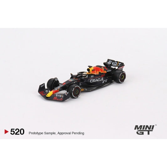 1/64 MINI GT MGT00520-L ORACLE RED BULL RACING RB18 NO.1 MAX VERSTAPPEN 2022 ABU DHABI GRAND PRIX WINNER