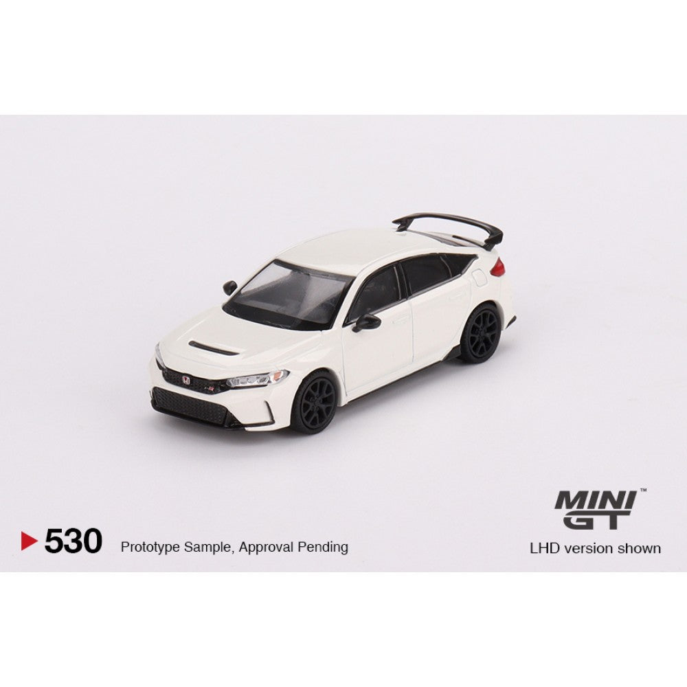 1/64 MINI GT MGT00530-R HONDA CIVIC TYPE R CHAMPIONSHIP WHITE 2023 (RHD)