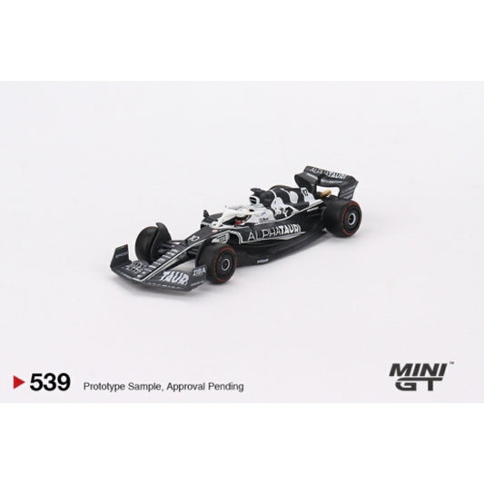 1/64 MINI GT MGT00539-L ALPHA TAURI AT03 NO.10 PIERRE GASLY 2022 ABU DHABI GRAND PRIX